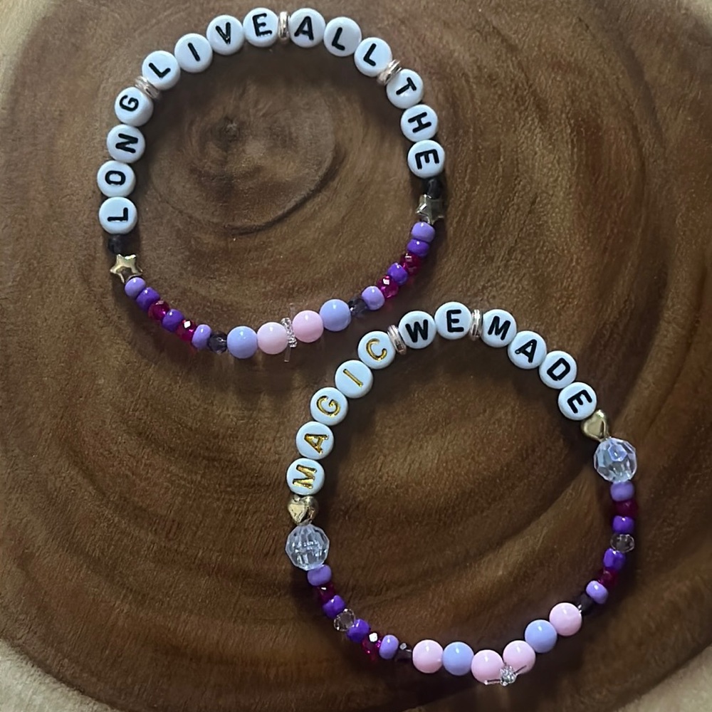 5 for $20 Taylor Swift Friendship Bracelet
“Long Live All The Magic We Made”